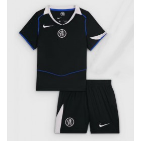 Dětské fotbalový komplet Chelsea Tretí košile 2025-26 Krátkým Rukávem